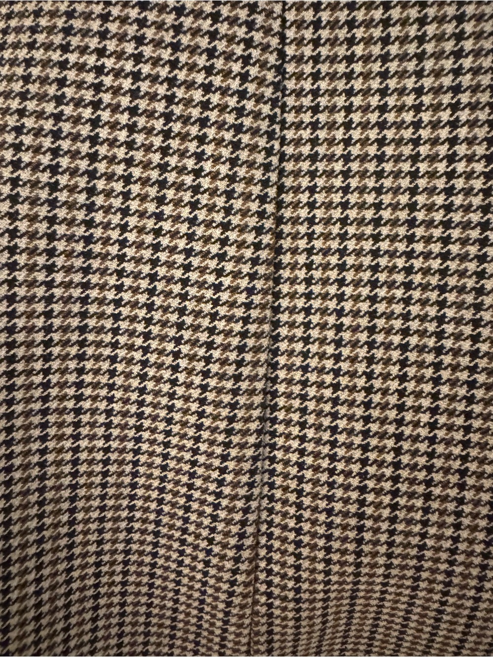 Babaton Houndstooth A-Line Skirt in Black, Cream and Brown - Picture 6 of 6